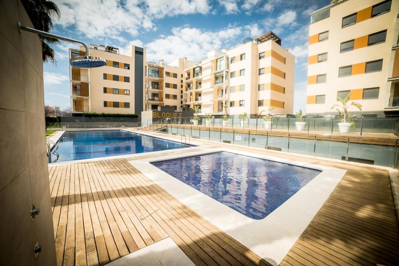 Apto. Con Piscinas Y Gym A 800 Metros De Playa El Campello Kültér fotó